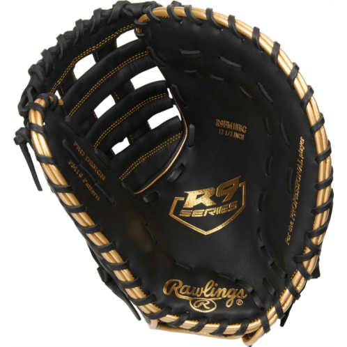 Rawlings R9 Series 12.5 Baseball First Base Mitt - Left Hand Throw