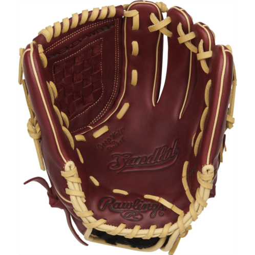 Rawlings Sandlot 12 Basket Web Pitcher/Infielders Baseball Glove - Left Hand Throw