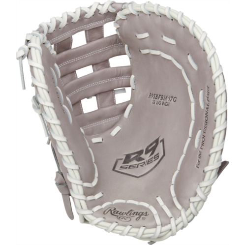 Rawlings R9 12.5 Overlapping Fastback Design Fastpitch Softball Glove - Left Hand Throw
