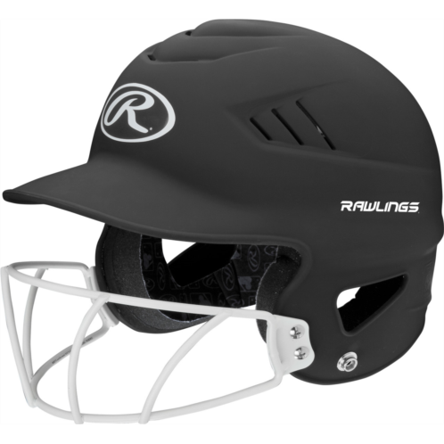 Rawlings Coolflo Highlighter Batting Helmet with Softball Facemask