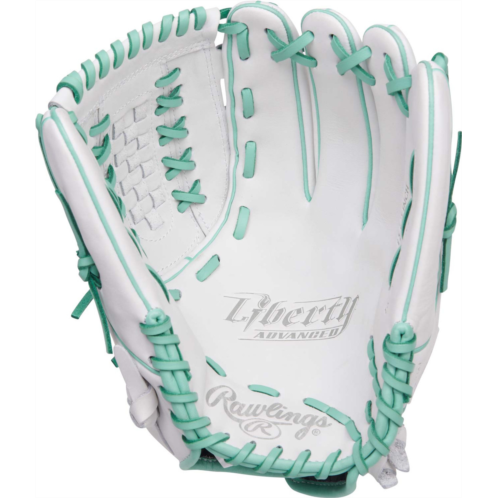 Rawlings Liberty Advanced 12.5 Basket Web Pitcher/Outfielder Fastpitch Softball Glove - Right Hand