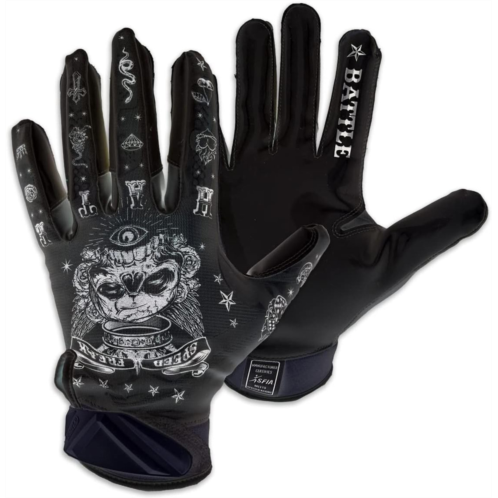 Battle Sports Speed Freak Adult Football Receiver Gloves