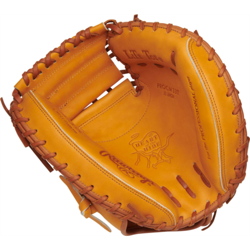 Rawlings Heart of the Hide 33 1-Piece Solid Web Baseball Catchers Mitt - Right Hand