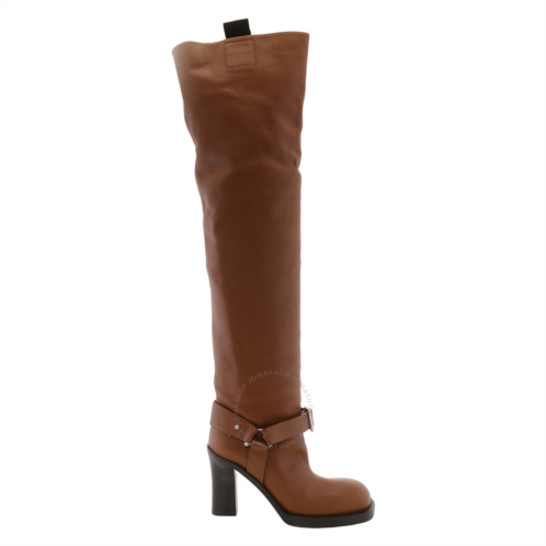 Burberry Leather Soft Stirrup Boots Brand Size 40 ( US Size 10 )