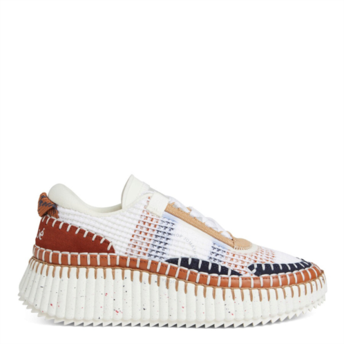 Chloe Nama Lace-Up Sneakers Brand Size 36 ( US Size 6 )