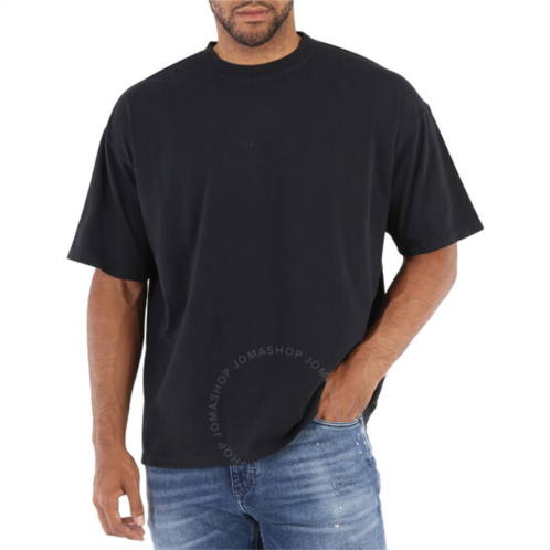 424 Mens Oversized Cotton Logo T-Shirt, Size Small