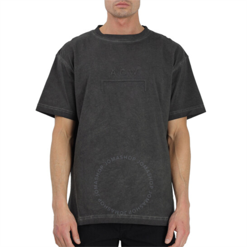 A Cold Wall Black Dissolve Dye Cotton T-shirt, Size Medium