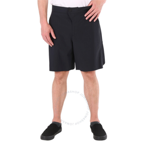 A Cold Wall Mens Black Noos Wide-Leg Bermuda Shorts, Size Large