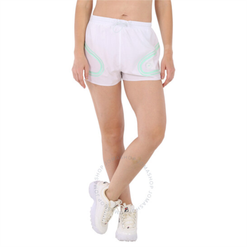 Adidas By Stella Mccartney Ladies White Truepace High-Performance Running Shorts, Size X-Small