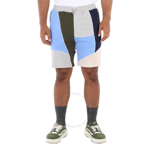 Ahluwalia Mens Marcel Colorblock Shorts, Size X-Large