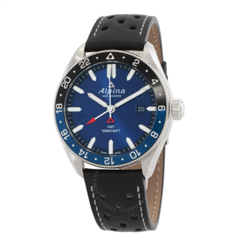 Alpina Alpiner Quartz GMT Blue Dial Mens Watch