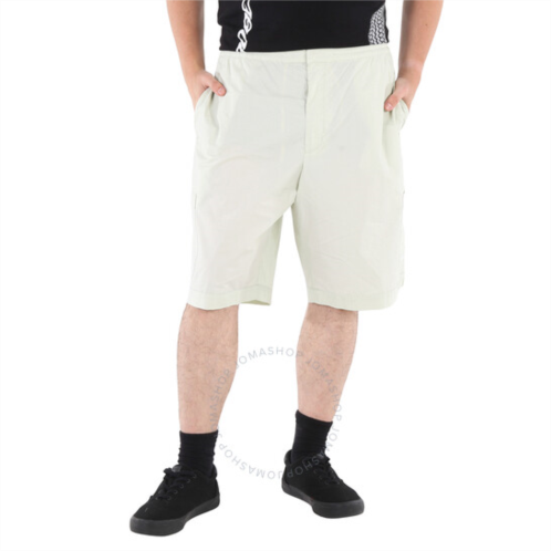 Ambush Mens Green Drawstring Cotton Bermuda Shorts, Size X-Large