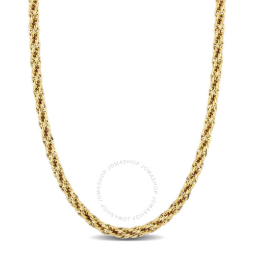 Amour 5mm Infinity Rope Chain Necklace In 14K Yellow Gold, 20 In