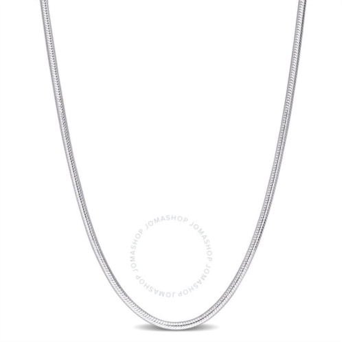Amour 1.9mm Snake Chain Necklace In Sterling Silver, 16 In