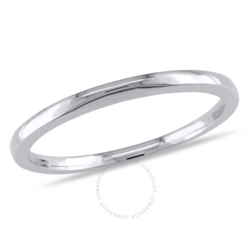 Amour Wedding Band In 10K White Gold