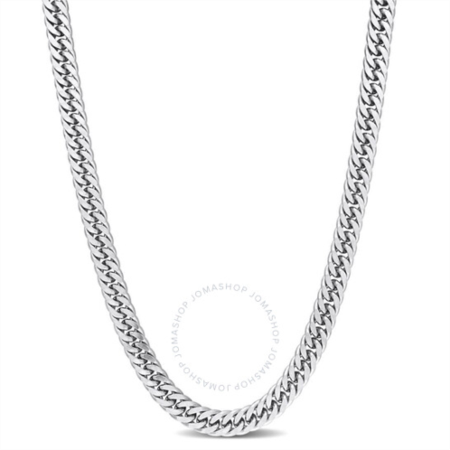 Amour 5.5mm Double Curb Link Chain Necklace In Sterling Silver, 24 In