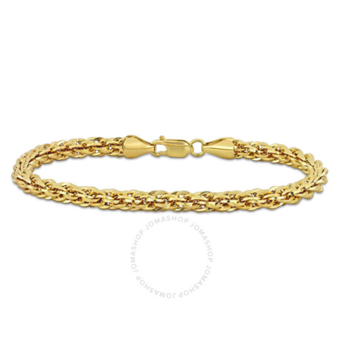 Amour 5mm Infinity Rope Chain Bracelet In 14K Yellow Gold, 9 In