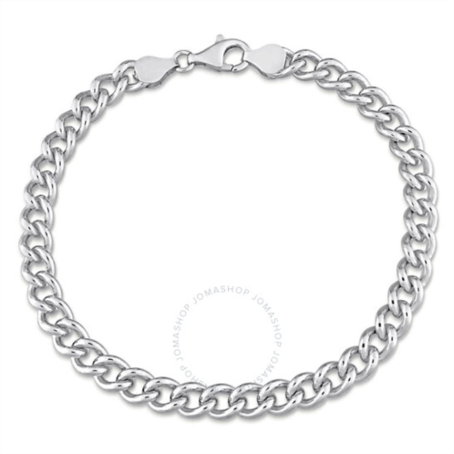 Amour 6.5mm Curb Link Chain Bracelet In Sterling Silver, 9 In