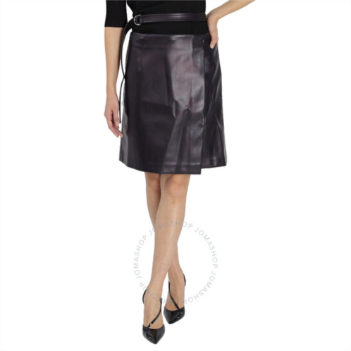 Atlein Ladies Black Belt Skirt, Brand Size 38 (US Size 6)