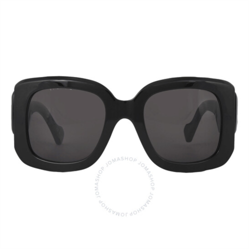 Balenciaga Grey Square Ladies Sunglasses