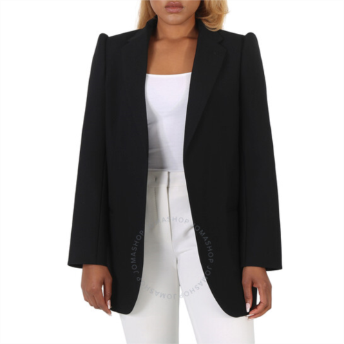 Balenciaga Ladies Black Suspended Shoulder Jacket, Brand Size 36 (US Size 2)