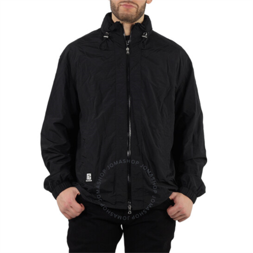 Balmain Mens Black Lightweight Zipped Track Jacket, Brand Size 50 (US Size 40)