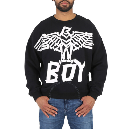 Boy London Boy Tape Eagle Cotton Sweatshirt, Brand Size X-Small