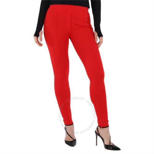 Burberry Ladies Bright Red Stretch Crepe Jersey Jodhpurs, Brand Size 8 (US Size 6)