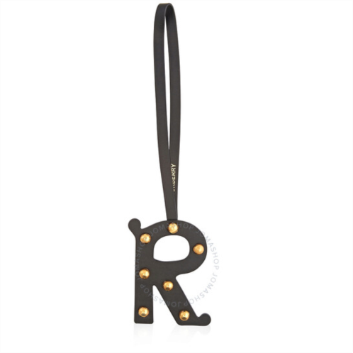 Burberry Studded Leather Alphabet R Charm