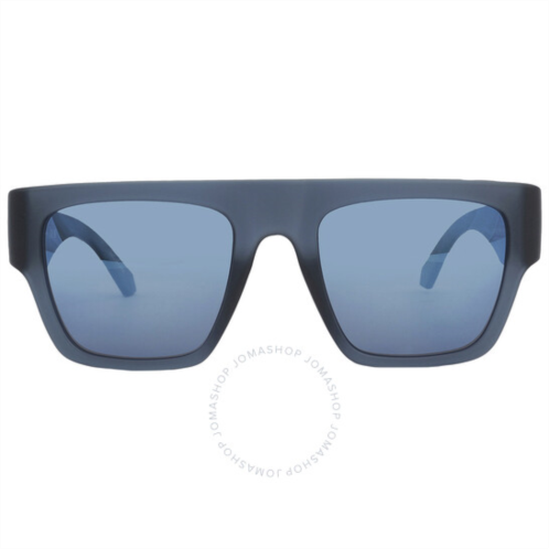 Calvin Klein Blue Browline Unisex Sunglasses