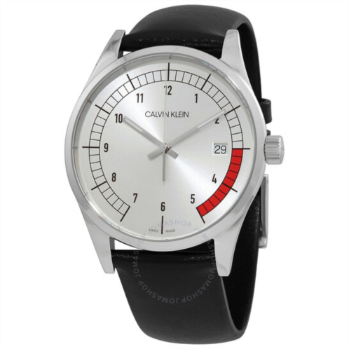 Calvin Klein Completion Quartz Silver Dial Mens Watch