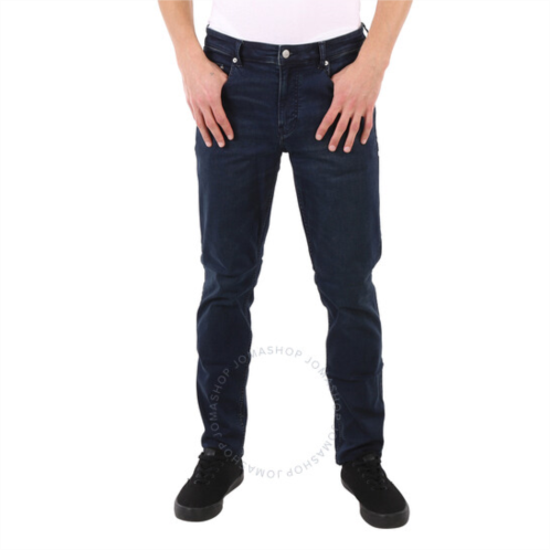 Calvin Klein Mens Body Fit Cotton Denim Jeans, Waist Size 34