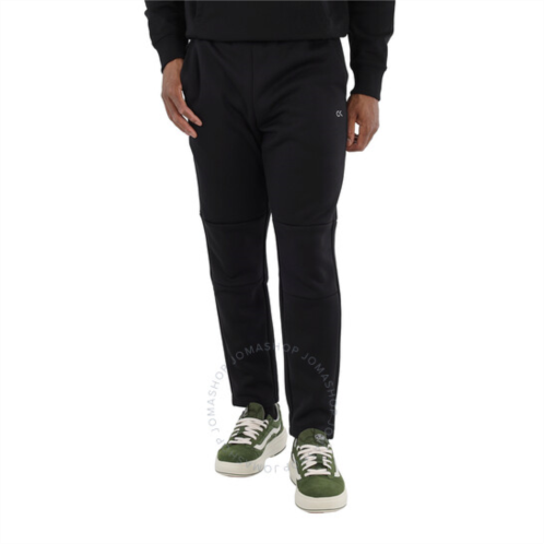 Calvin Klein Mens Splatter Logo Sweatpants in Black, Size Large