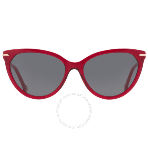 Carolina Herrera Grey Cat Eye Ladies Sunglasses