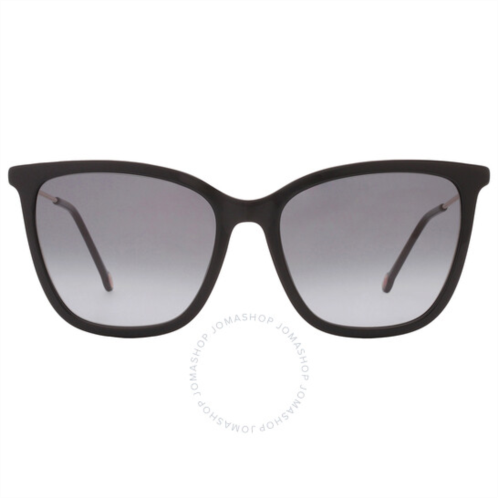 Carolina Herrera Grey Gradient Cat Eye Ladies Sunglasses