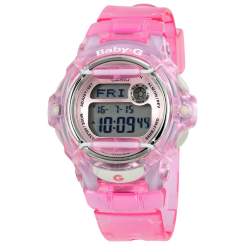Casio Baby G Pink Resin Digital Ladies Watch