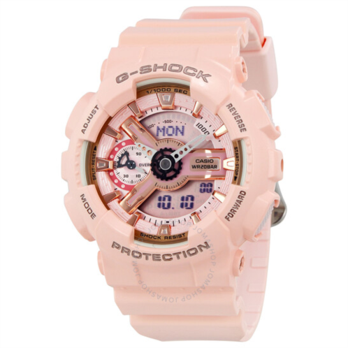 Casio G-Shock Digital Dial Pink Resin Ladies Watch