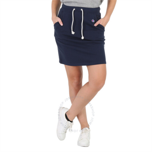 Champion Ladies Black Stretch Cotton Sweat Skirt, Size Medium