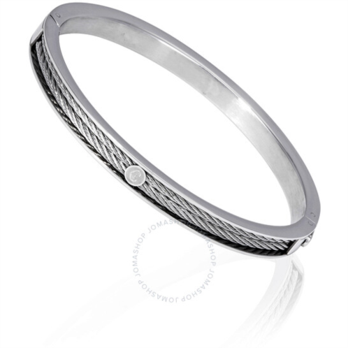 Charriol Forever Thin Stainless Steel Bangle, Size M