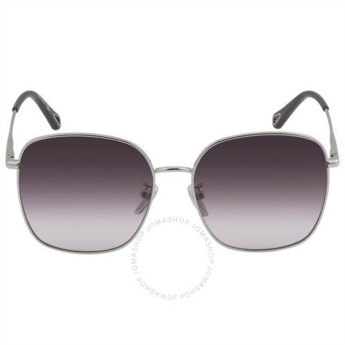 Chloe Grey Square Ladies Sunglasses