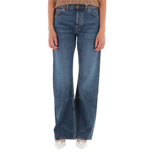 Chloe Ladies Denim Flare Pinatubo Flared Jeans, Waist Size 27