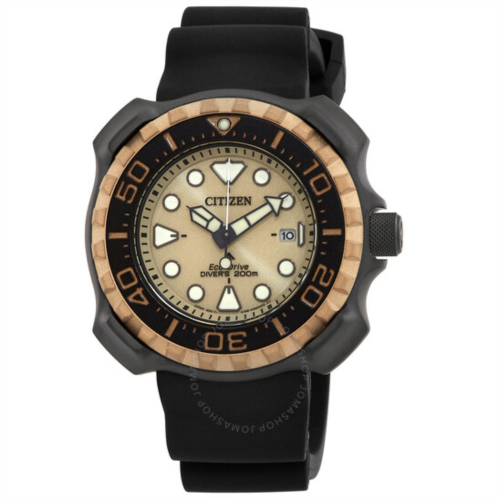 Citizen Eco-Drive Promaster Marine Gold Dial Mens Watch