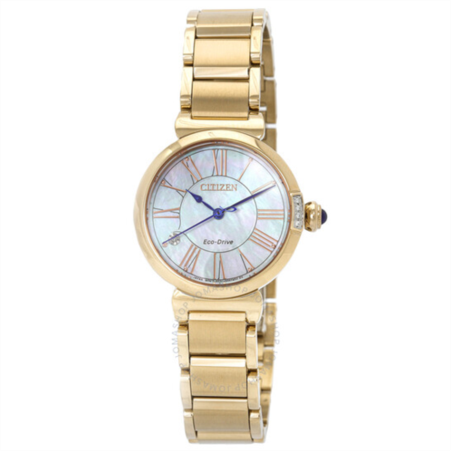 Citizen L Series Eco-Drive Mother of Pearl Dial Ladies Watch