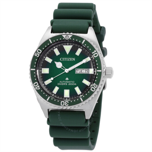 Citizen Promaster Automatic Green Dial Mens Watch