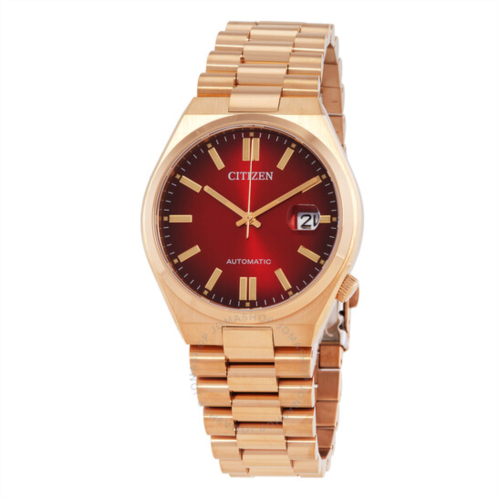 Citizen Tsuyosa Automatic Red Dial Watch
