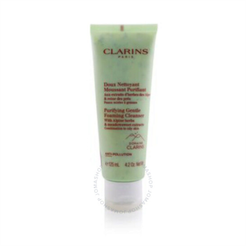 Clarins Purifying Gentle Foaming Cleanser with Alpine Herbs & Meadowsweet Extracts 4.2 oz Combination to Oily Skin Skin Care
