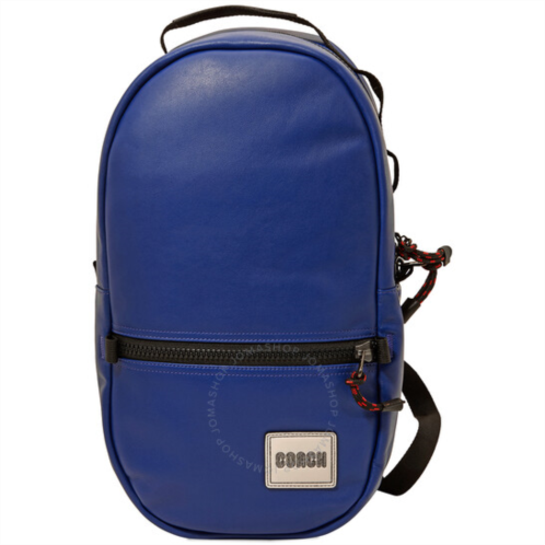 Coach Pacer Backpack With Patch-Blue