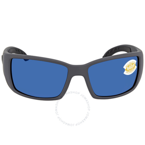 Costa Del Mar BLACKFIN Blue Mirror Polarized Polycarbonate Mens Sunglasses