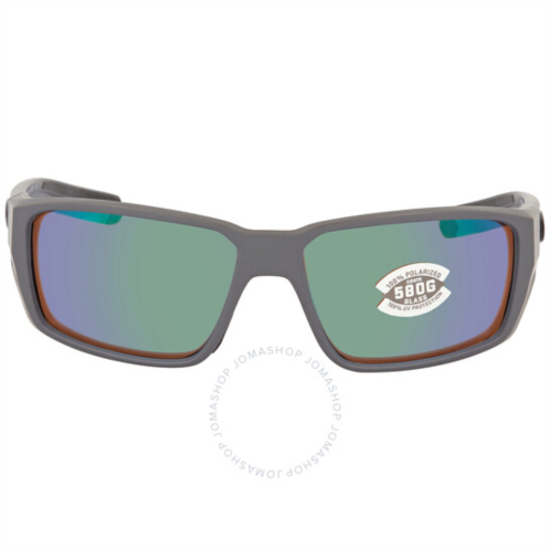 Costa Del Mar FANTAIL PRO Green Mirror Polarized Glass Mens Sunglasses