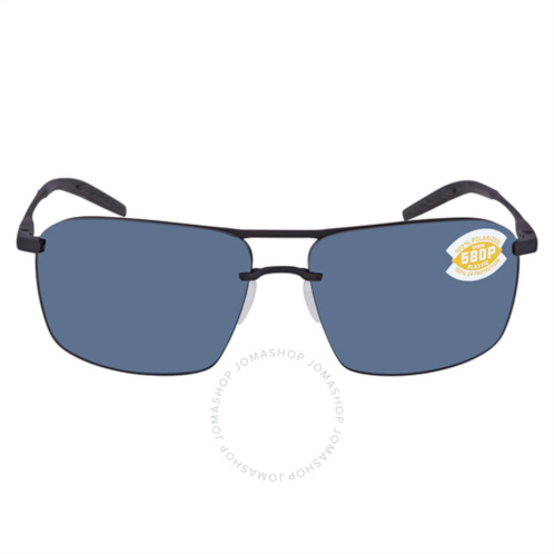 Costa Del Mar SKIMMER Gray Polarized Polycarbonate Mens Sunglasses